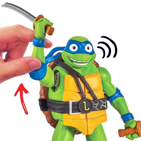 Фигурка TMNT Черепашки-ниндзя Мovie III Леонардо 14 см со звуком (83351) - фото 3