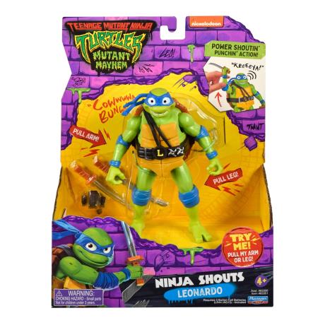 Фигурка TMNT Черепашки-ниндзя Мovie III Леонардо 14 см со звуком (83351) - фото 5