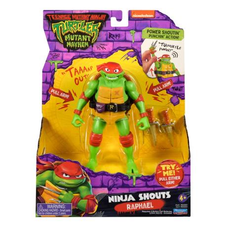 Фігурка TMNT Черепашки-ніндзя Мovie III Рафаель 14 см зі звуком (83354) - фото 4