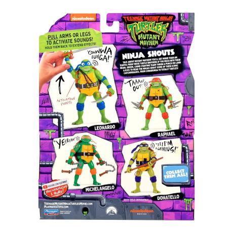 Фігурка TMNT Черепашки-ніндзя Мovie III Рафаель 14 см зі звуком (83354) - фото 6