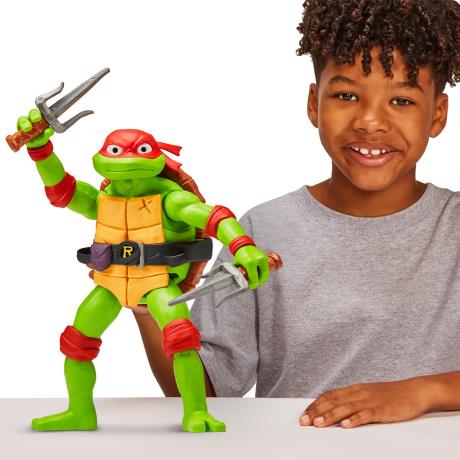 Фігурка TMNT Черепашки-ніндзя Movie III Рафаель-гігант 30 см (83404) - фото 9