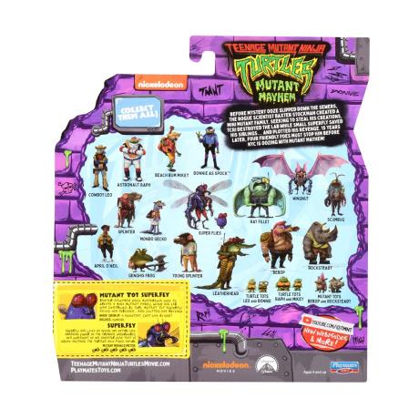 Набір фігурок TMNT Черепашки-ніндзя Суперфлайс 11 см (83481) - фото 5