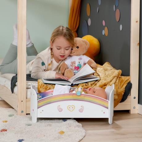 Ліжечко для ляльки Baby Born Сон на веселці зі світлом і звуком (835999) - фото 8