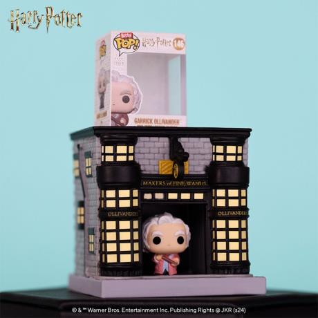 Набор фигурок Funko Pop! Bitty Town Гарри Поттер Олливандер и магазин волшебных палочек (83627) - фото 13