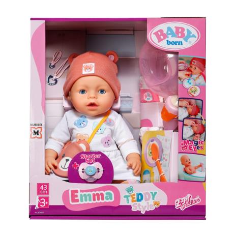 Лялька Baby Born Емма-Тедді 43 см з аксесуарами (836651) - фото 16