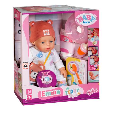 Лялька Baby Born Емма-Тедді 43 см з аксесуарами (836651) - фото 26