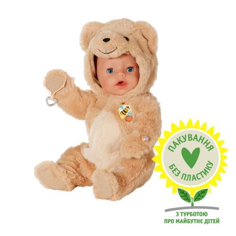 Лялька Baby Born Емма у костюмі ведмедика 43 см з аксесуарами (837115) - фото 2
