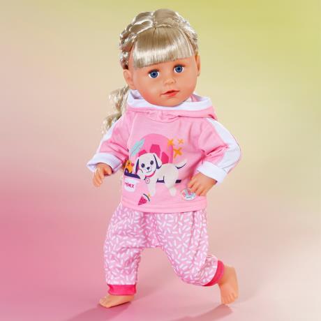Одяг для ляльки Baby Born Спортивний костюм рожевий 43 см (837313) - фото 4
