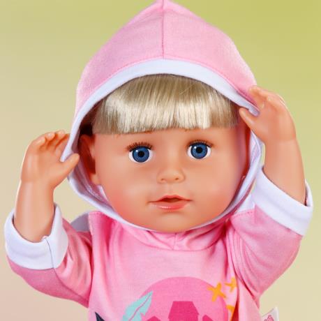 Одяг для ляльки Baby Born Спортивний костюм рожевий 43 см (837313) - фото 5