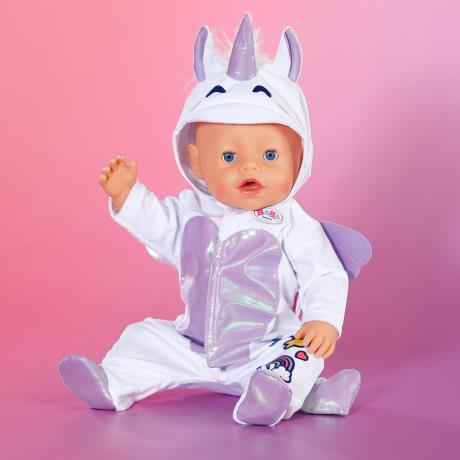 Одяг для ляльки Baby Born Комбінезон єдинорога 43 см (838266) - фото 4