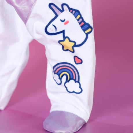 Одяг для ляльки Baby Born Комбінезон єдинорога 43 см (838266) - фото 5