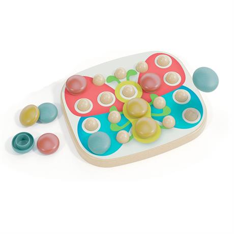 Дитяча мозаїка Quercetti Play Bio Fanta Color Baby 21 елемент (84405-Q) - фото 1