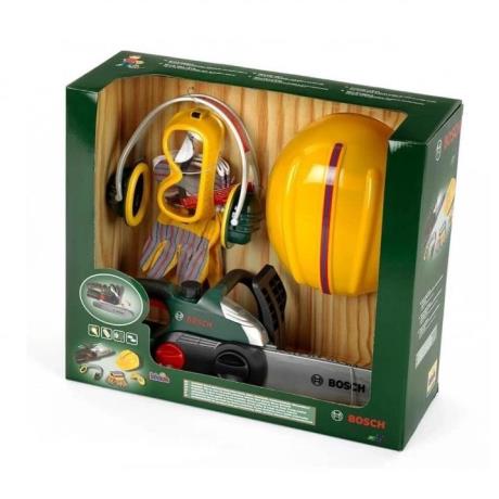 Ігровий набір Klein Bosch Mini Дитяча ланцюгова пилка з обладнанням (8532) - фото 2