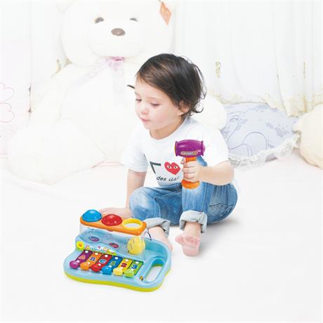 Музична іграшка Hola Toys Ксилофон-стукалка з кульками (856) - фото 3