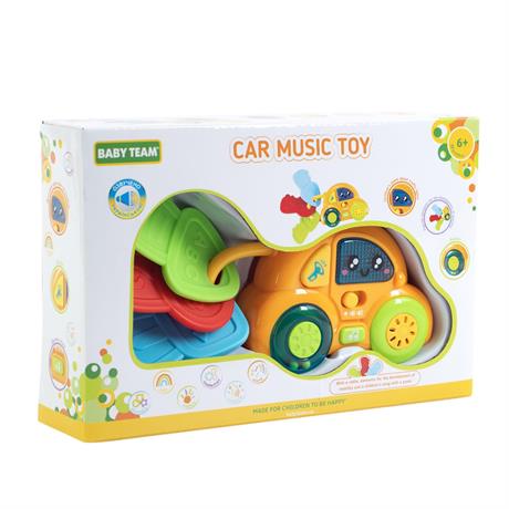 Музична іграшка Baby Team Машинка з ключами на батарейках (8642) - фото 1