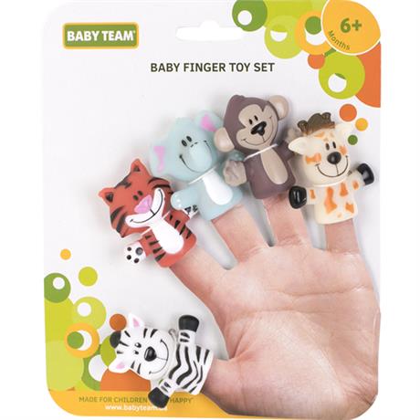 Игровой набор Baby Team Пальчиковый театр Весёлая детвора Сафари с обезьянкой (8700) - фото 0