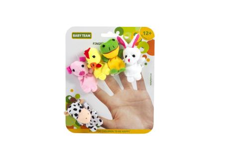 Игровой набор Baby Team Пальчиковый театр Весёлые пушистики (8710) - фото 0
