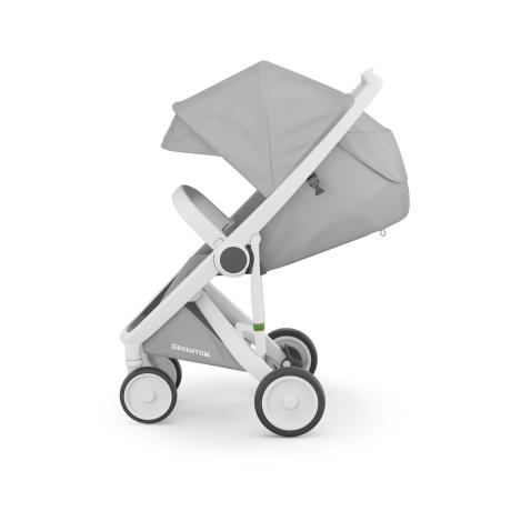 Прогулянкова коляска Greentom Classic сірий, білий (8718858972302) - фото 0