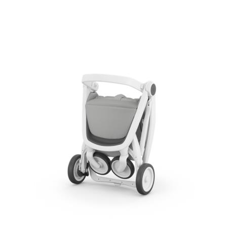 Прогулянкова коляска Greentom Classic сірий, білий (8718858972302) - фото 0