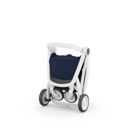 Прогулянкова коляска Greentom Classic синій, білий (8718858972319) - фото 0