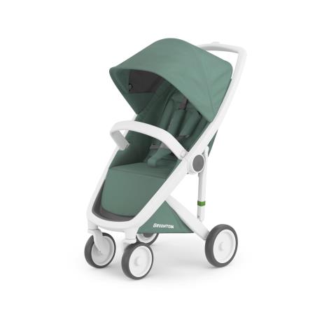 Прогулянкова коляска Greentom Classic зелений, білий (8719323770836) - фото 0