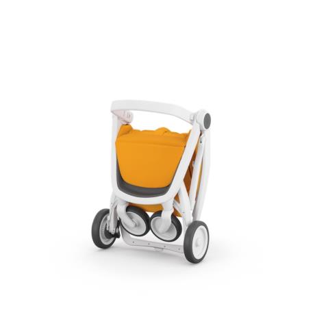 Прогулянкова коляска Greentom Classic жовтий, білий (8719323770843) - фото 0