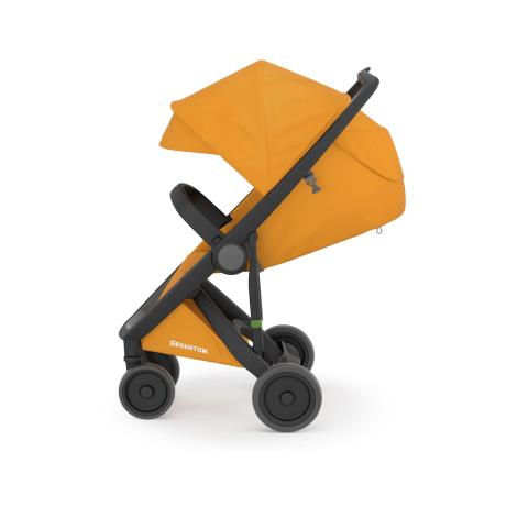Прогулянкова коляска Greentom Classic жовтий, чорний (8719323779952) - фото 0