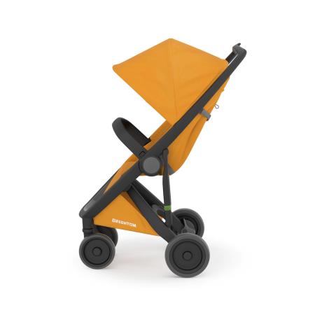 Прогулянкова коляска Greentom Classic жовтий, чорний (8719323779952) - фото 0