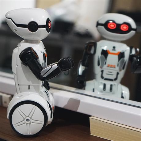Радиоуправляемая игрушка Silverlit Робот Macrobot оранжевый (88045-orange) - фото 9