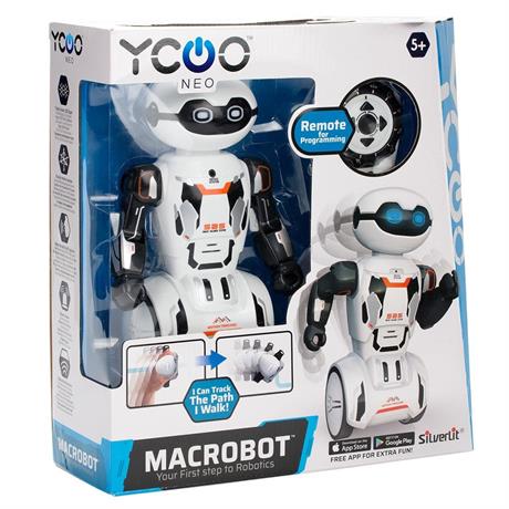 Радиоуправляемая игрушка Silverlit Робот Macrobot оранжевый (88045-orange) - фото 10