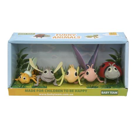 Игровые фигурки Baby Team Насекомые 5 штук (8834) - фото 1