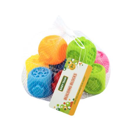 Дитячі кубики Baby Team тактильні 10 шт. (8875) - фото 2