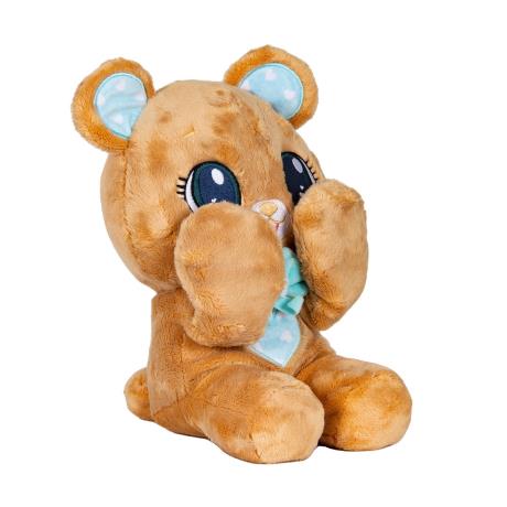 М'яка іграшка Peekapets Коричневий ведмедик 30 см (907867) - фото 1