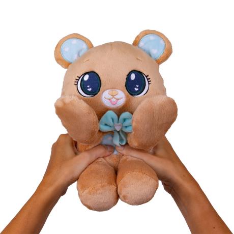 М'яка іграшка Peekapets Коричневий ведмедик 30 см (907867) - фото 2