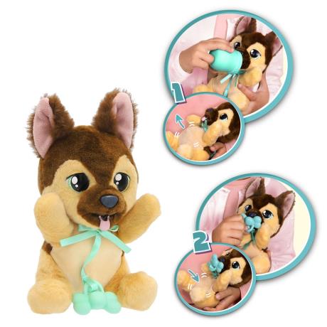 Интерактивная игрушка Baby Paws Yummy Немецкая овчарка 18 см (926363IM) - фото 4