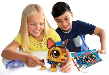 Интерактивная игрушка Build a Bot Paw Patrol Собери Гончика со звуками на англ. 20 деталей (928555.006) - фото 0