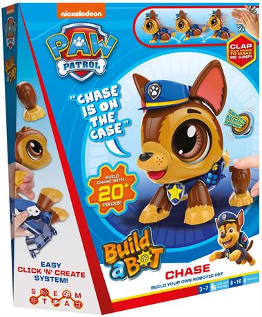 Интерактивная игрушка Build a Bot Paw Patrol Собери Гончика со звуками на англ. 20 деталей (928555.006) - фото 0