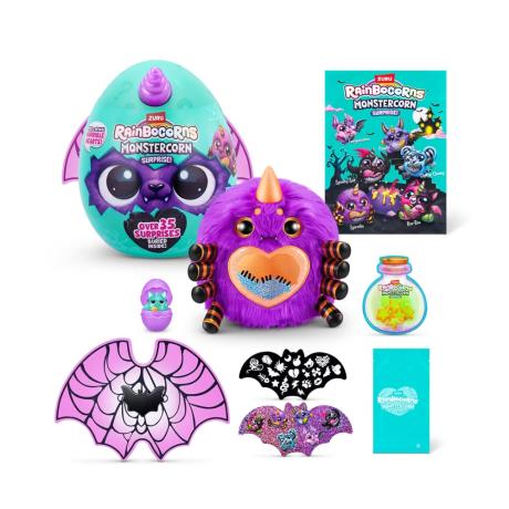 Мягкая игрушка-сюрприз Rainbocorns D Monstercorn Surprise Паучок (9297D) - фото 3