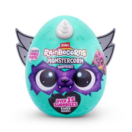 Мягкая игрушка-сюрприз Rainbocorns H Monstercorn Surprise Ворон (9297H) - фото 0