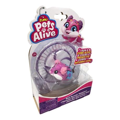 Интерактивная игрушка Pets & Robo Alive Хомячок Бабблс (9504-1) - фото 0