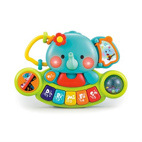 Музыкальная игрушка Hola Toys Пианино-слоник (A3135) - фото 0
