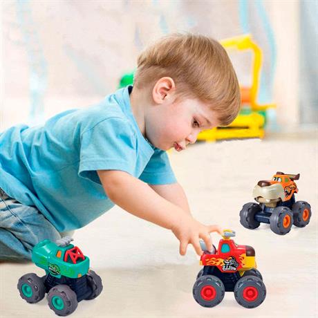 Набор игрушечных машинок Hola Toys Монстр-траки 3 шт. (A3151) - фото 6
