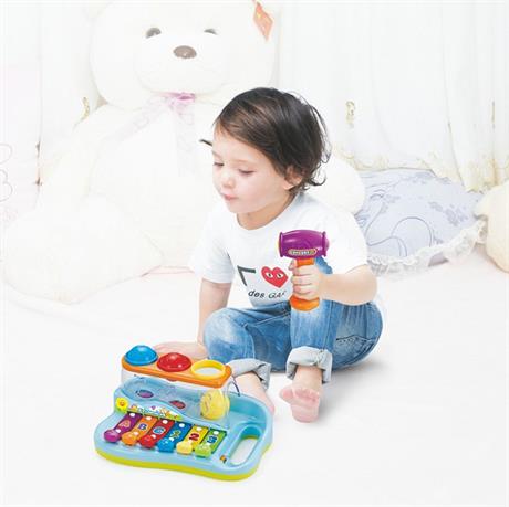 Музична іграшка Hola Toys Ксилофон-стукалка з кульками (A856) - фото 3