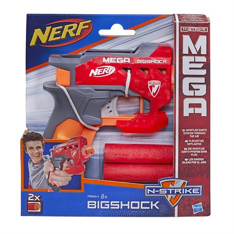 Бластер Nerf Mega Биг-шок 2 стрелы (A9314) - фото 2