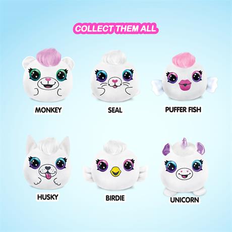 Набір-сюрприз для творчості 4 Ever DIY Airbrush Plush Неон міні (AIR020) - фото 3