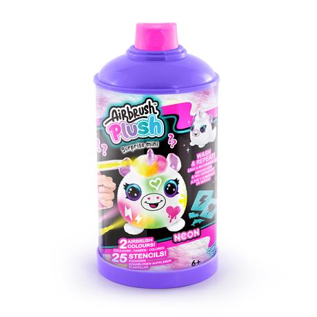 Набір-сюрприз для творчості 4 Ever DIY Airbrush Plush Неон міні (AIR020) - фото 4