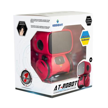 Интерактивный робот AT-Robot с голосовым управлением на украинском красный (AT001-01-UKR) - фото 2