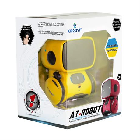 Інтерактивний робот AT-Robot із голосовим управлінням українською жовтий (AT001-03-UKR) - фото 2
