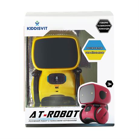 Інтерактивний робот AT-Robot із голосовим управлінням українською жовтий (AT001-03-UKR) - фото 4