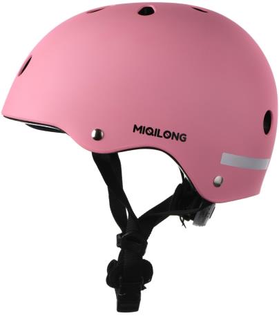 Дитячий захисний шолом Miqilong Atlas 45-54 см рожевий (ATLAS-M-PINK) - фото 0